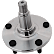 Front, Driver or Passenger Side Wheel Hub, Without Bearing, 5 x 4.5 in. Bolt Pattern, RWD