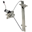 Front, Passenger Side Power Window Regulator, With Motor
