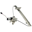 Front, Passenger Side Power Window Regulator, With Motor