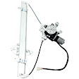 Front, Driver Side Power Window Regulator, With Motor