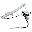 Front, Driver Side Power Window Regulator, With Motor