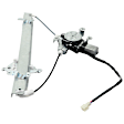 Front, Driver Side Power Window Regulator, With Motor