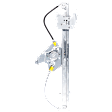 Front, Driver Side Power Window Regulator, Without Motor