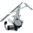 Front, Passenger Side Power Window Regulator, With Motor