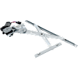 Front, Passenger Side Power Window Regulator, With Motor