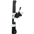 Front, Passenger Side Power Window Regulator, With Motor