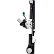 Front, Passenger Side Power Window Regulator, With Motor