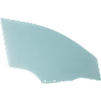 2005 Mazda 3 i - Front, Passenger Side Door Glass, Green Tint, FD22280GTN