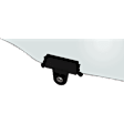 Front, Passenger Side Door Glass, Green Tint, FD26002GTY