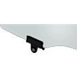 Front, Passenger Side Door Glass, Green Tint, FD26002GTY
