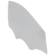 Front, Passenger Side Door Glass, Green Tint, FD26313GTN