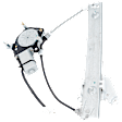 Rear, Driver Side Power Window Regulator, With Motor