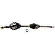 Front, Passenger Side Axle Assembly, AWD