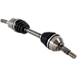 Front, Driver Side Axle Assembly, AWD