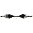 Front, Driver or Passenger Side Axle Assembly, 2.5/4.0 Liter Engine