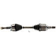 Front, Driver or Passenger Side Axle Assembly, 2.5/4.0 Liter Engine
