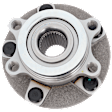 Front, Driver or Passenger Side Wheel Hub, with Bearing, 5 X 4.5 In. Bolt Pattern, 4-Bolt Modified Flange, AWD/FWD, FWD/AWD