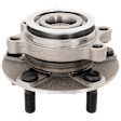 Front, Driver or Passenger Side Wheel Hub, with Bearing, 5 X 4.5 In. Bolt Pattern, 4-Bolt Modified Flange, AWD/FWD, FWD/AWD