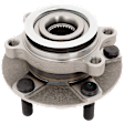 Front, Driver or Passenger Side Wheel Hub, with Bearing, 5 X 4.5 In. Bolt Pattern, 4-Bolt Modified Flange, AWD/FWD, FWD/AWD