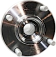 Front, Driver or Passenger Side Wheel Hub, 4 Lugs, Without Bearing, 4 x 4.5 in. Bolt Pattern