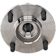 Front, Driver or Passenger Side Wheel Hub, without Bearing, FWD