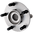 Front, Driver or Passenger Side Wheel Hub, 5 Lugs, With Bearing, With ABS, 4 Cyl., 2.5L Engine