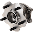 Rear, Driver or Passenger Side Wheel Hub, with Bearing, RWD