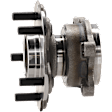 Rear, Driver or Passenger Side Wheel Hub, with Bearing, RWD