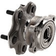 Rear, Driver or Passenger Side Wheel Hub, with Bearing, RWD
