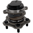 Rear, Driver or Passenger Side Wheel Hub, 5 Lugs, With Bearing, 2.0L, 4Cyl