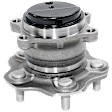 2017 Nissan Juke - Rear, Driver or Passenger Side Wheel Hub, FWD, 5 Lugs, With Bearing