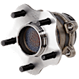 Rear, Driver or Passenger Side Wheel Hub, with Bearing, FWD
