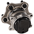 Rear, Driver or Passenger Side Wheel Hub, with Bearing, FWD