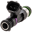 Fuel Injector - New, Sold Individually, GAS, 2 Male Blade Terminal