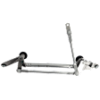 Wiper Linkage - Black, Plastic Bushing Material, Bolt-on Attachment Method, With Crank Arm