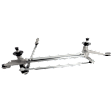 Wiper Linkage - Black, Plastic Bushing Material, Bolt-on Attachment Method, With Crank Arm