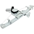 Front, Driver Side Power Window Regulator, With Motor