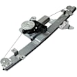 Front, Passenger Side Window Regulator, Power, With 6-Prong Connector