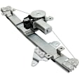 Front, Passenger Side Window Regulator, Power, With 6-Prong Connector