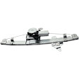 Front, Passenger Side Window Regulator, Power, With 6-Prong Connector