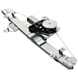 Front, Driver Side Window Regulator, Power, With 6-Prong Connector