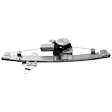 Front, Driver Side Window Regulator, Power, With 6-Prong Connector
