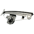 Front, Driver Side Window Regulator, Power, With Anti-Pinch Feature