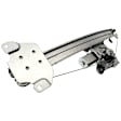 Front, Driver Side Window Regulator, Power, With Anti-Pinch Feature