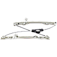 Front, Passenger Side Power Window Regulator, Without Motor