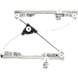 Front, Passenger Side Power Window Regulator, Without Motor