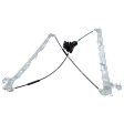 Front, Passenger Side Power Window Regulator, Without Motor