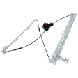 Front, Passenger Side Power Window Regulator, Without Motor