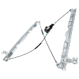 2014 Nissan Armada - Front, Driver Side Power Window Regulator, Without Motor
