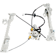 Front, Passenger Side Power Window Regulator, With Motor